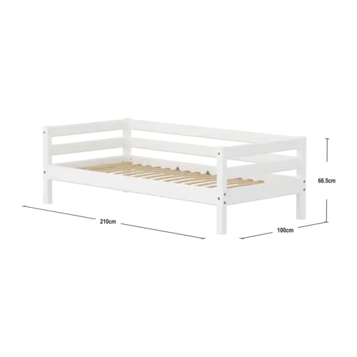 FLEXA CLASSIC Single bed Bijeli