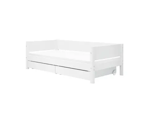 FLEXA WHITE Daybed s dvije ladice
