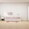 FLEXA WHITE Daybed s dvije ladice