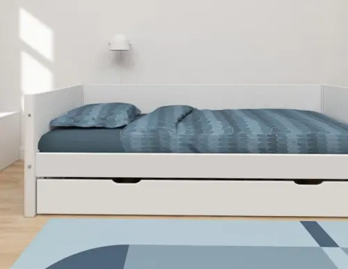 FLEXA White Daybed s Pomoćnim krevetom