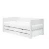 FLEXA WHITE Daybed s Pomoćnim krevetom i ladicama