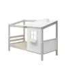 FLEXA Single Bed s 1/2 Classic Kućice