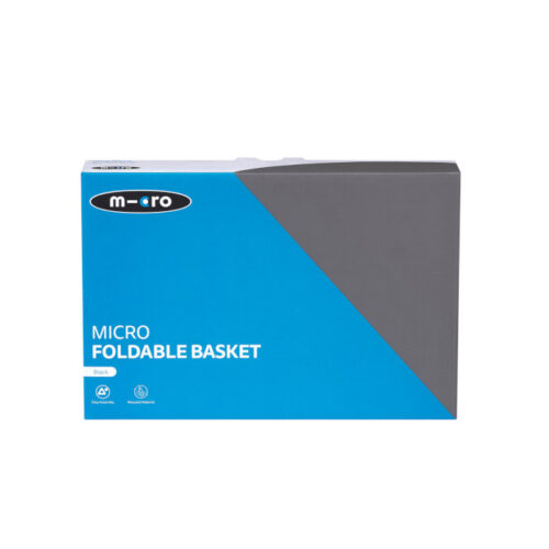 Micro Sklopiva košara crna