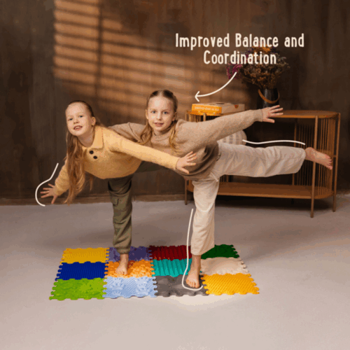 Ortoto senzoričke podloge ALL-IN-ONE set 11+1 kom + GRATIS Shining Sun Milky White