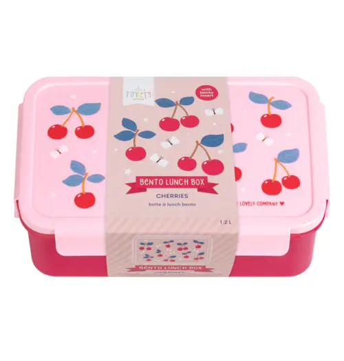 BBCHPI78-LR-4-Bento-lunch-box-Cherries A Little Lovely Company posuda za užinu Cherries