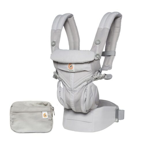 Ergobaby Omni360 Cool Air biserno siva