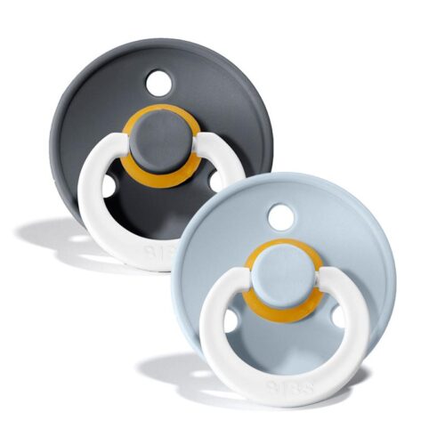 BIBS dude Iron/Blue Night 0-6mj.