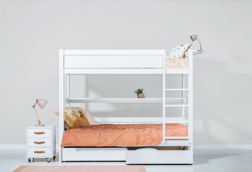 KREVET NA KAT - Bunkbed s ravnim ljestvama V177cm - promocija