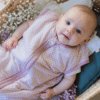 molis&co vreća za spavanje Vichy pink 0-6 mjeseci (1TOG)