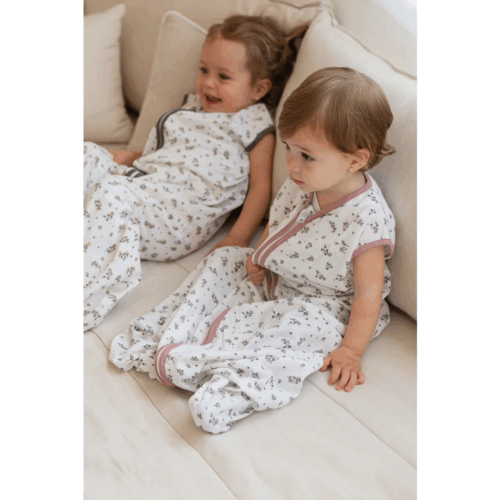 molis&co vreća za spavanje Bloom pink 0-6 mjeseci (0.5TOG)