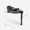 Bugaboo Turtle Air by Nuna autosjedalica Grey Melange i GRATIS ISOFIX baza