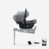 Bugaboo Turtle Air by Nuna autosjedalica Grey Melange i GRATIS ISOFIX baza