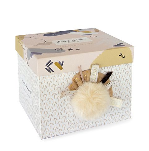 Doudou Happy Wild zec sa pomponom 25cm