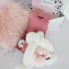 Doudou Happy Blush zec sa pomponom 25cm