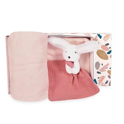 Doudou dekica Happy Boho zeko 70x100cm