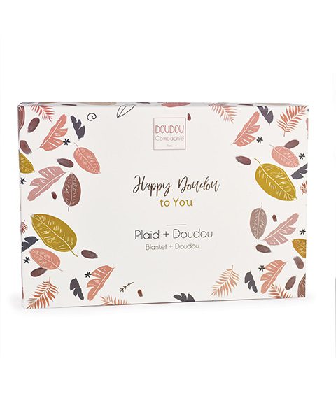 Doudou dekica Happy Boho zeko 70x100cm