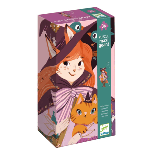 Djeco MAXI velike puzzle Čarobnica Lily
