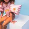 Daisy_Flower_Swimsuit_Armbands-3 Swim Essentials Rukavice za plivanje Tratinčica 2-6 god.