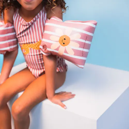 Daisy_Flower_Swimsuit_Armbands-3 Swim Essentials Rukavice za plivanje Tratinčica 2-6 god.