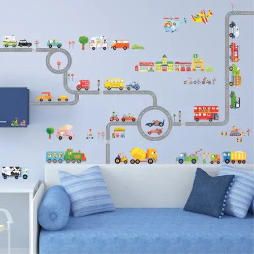 Decowall Transpotna vozila na cesti