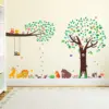 Decowall Veliko drvo sa životinjskim prijateljima