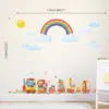 Decowall Duga i Vlak sa životinjama