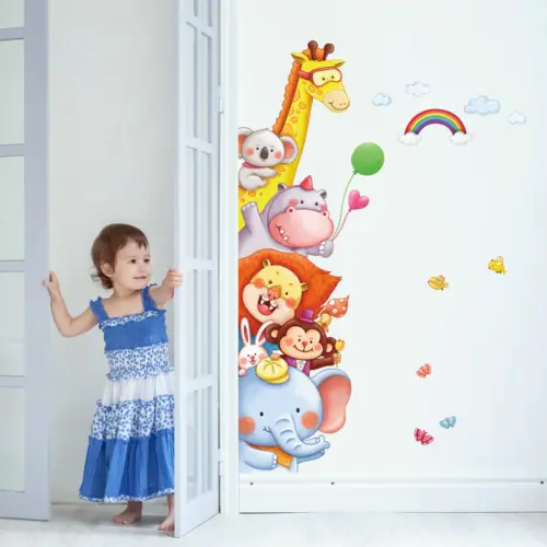 Decowall Životinje- Kutna naljepnica