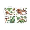 Decowall Dinosauri u vodenim bojama