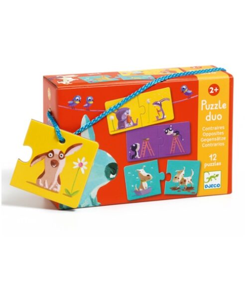 Djeco puzzle - Učimo suprotnosti