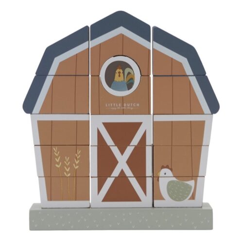 Drvena-slagalica-Farm Little Dutch Drvena slagalica Little Farm