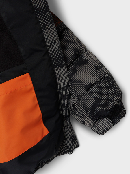 NAME IT Zimska jakna Puffer maskirna