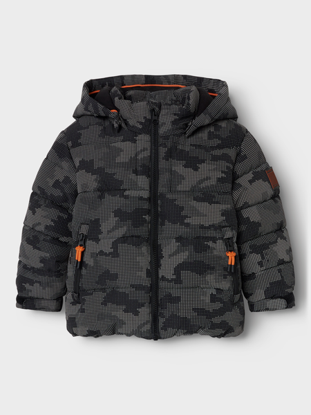 NAME IT Zimska jakna Puffer maskirna