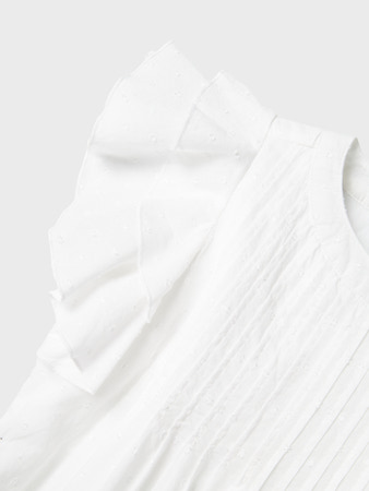 NAME IT Haljina kratkih rukava Bijela