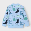 NAME IT Zip trenirka dugi rukavi Dino Plava