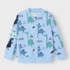 NAME IT Zip trenirka dugi rukavi Dino Plava