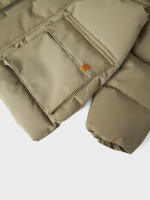 Lil'Atelier jakna Overland Trek zelena