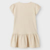 NAME IT Haljina kratkih rukava Stich Bež