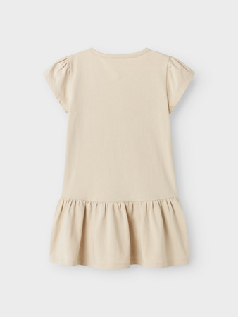 NAME IT Haljina kratkih rukava Stich Bež