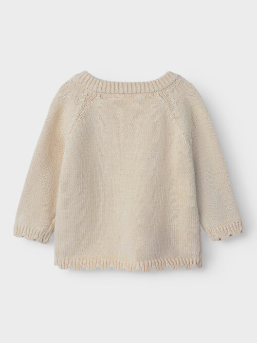 Lil'Atelier Pulover s gumbima Bijeli