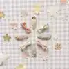 Rockahula linen Mini Bow Clips