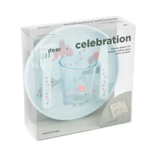 Done by Deer set za jelo Foodie Celebration Blue