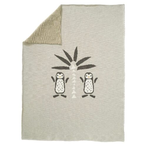 FRESK pletena dekica pingvin