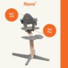 Stokke Nomi Stolica Walnut/orah