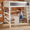 KREVET NA KAT - Bunkbed s ravnim ljestvama V177cm - promocija