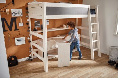 KREVET NA KAT - Bunkbed s ravnim ljestvama V177cm - promocija