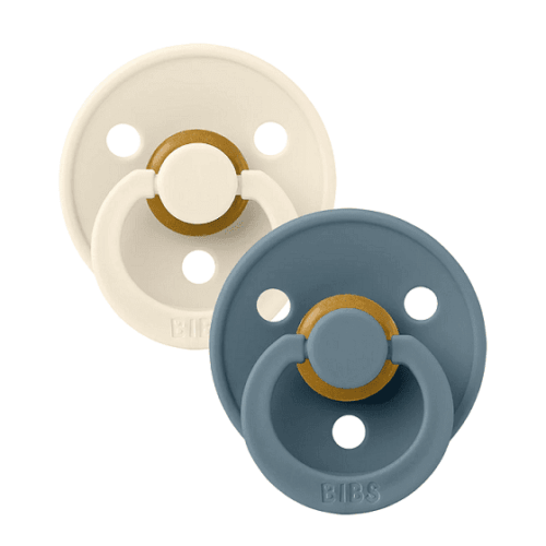 BIBS duda Ivory/Petrol 6-18mj