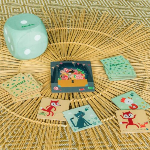 Lilliputiens Igra koordinacije ?krinja s blagom