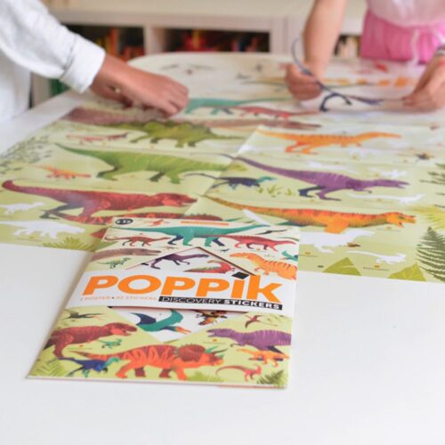 Poppik naljepnice za izradu postera Dinosauri