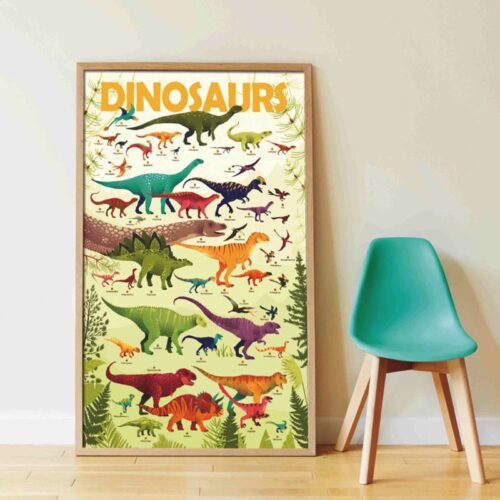 Poppik naljepnice za izradu postera Dinosauri