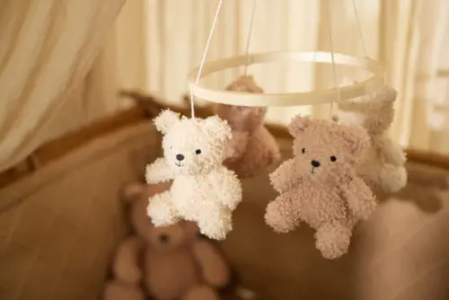 Jollein baby mobile- Medvjedići Wild Rose/Natural